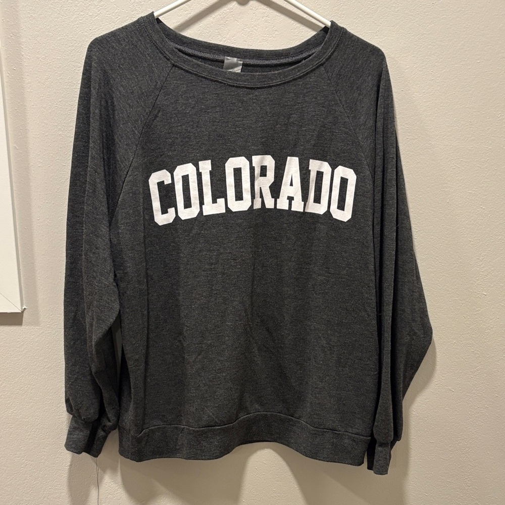 Altered State Revival Sz XS Gray Colorado Sweatshirt